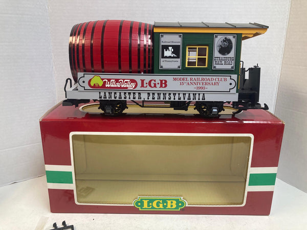 LGB 30421 Willow Valley Fasswagen NOS