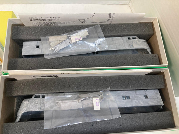 Hobby Town E7AA Diesel Locomotive Drive Kit Set – 2 A Units (Powered + Drive Shaft) w/ Cary Die-Cast Shells – Tested & Works