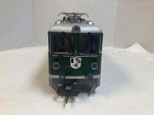 LGB 2143 RhB Ge 4/4 II Electric Locomotive 612 Thusis G Scale w/ Original Box