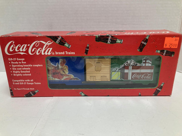 K-Line Coca-Cola Holiday Christmas Box Car 1994 O Scale (K-644705)