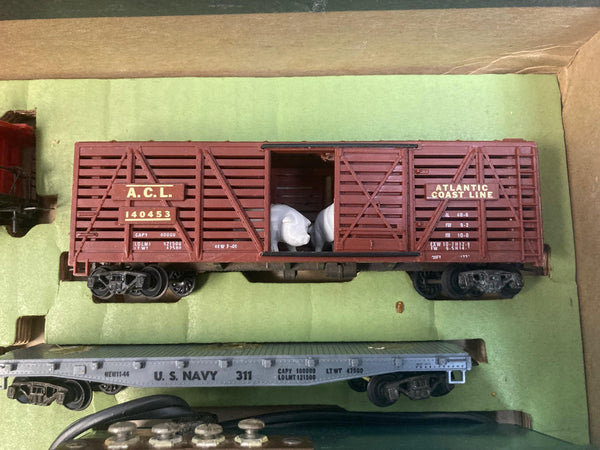 Vintage Tyco HO Train Set No. T-1003 - Switcher Runs Great! Boxed