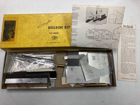 Suydam "Buckhorn Mines Ore Processing Plant" In Corrugated Metal HO Building Kit (Kit No. 4)