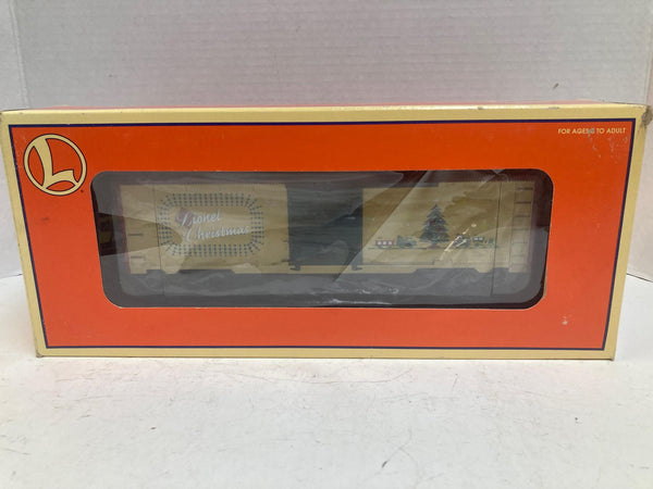Lionel 6-26706 Lighted Christmas Boxcar – O-Gauge, Lights Work, NIB