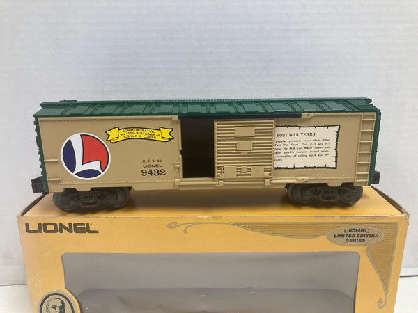 Lionel Joshua Lionel Cowen Boxcar "The Post-War Years" 6-9432 w/Box Pre-Owned