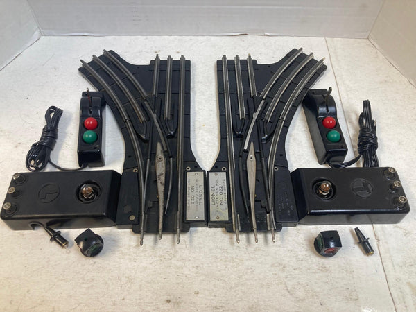 Vintage Lionel 022 Remote Control Switch Pair (Left & Right) – O Gauge – Tested & Working