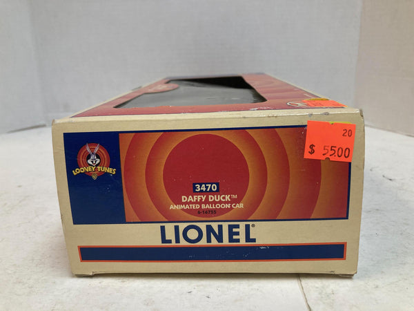 Lionel Vintage Daffy Duck Animated Balloon Train Car (6-16755) Missing Figurine and balloons