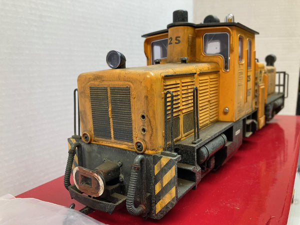 LGB 20670 G-Scale Track Cleaning Locomotive — Very Well Weathered, Excellent Mechanical Condition + Extras