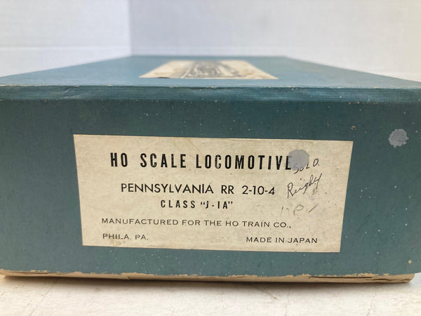 HO Brass HO Train Co. Pennsylvania RR PRR 2-10-4 Class J-1a – Japan – Tested
