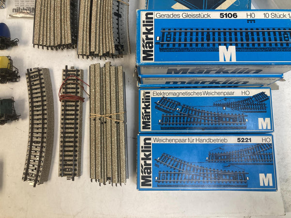 Märklin HO Scale M-Track & Rolling Stock Collection (Vintage, Made in Western Germany)