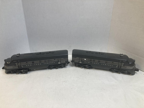 Lionel Postwar 2344 New York Central F3 AA Diesel Set Powered & Dummy Screen Vents