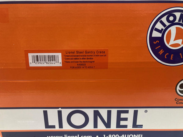 Lionel Steel Gantry Crane O Gauge Accessory 6-82022