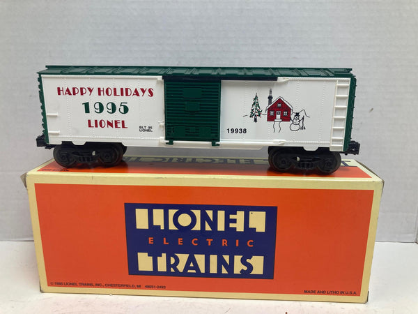 Lionel Christmas Boxcar 1995 No. 6-19938 – Holiday Series – O Gauge