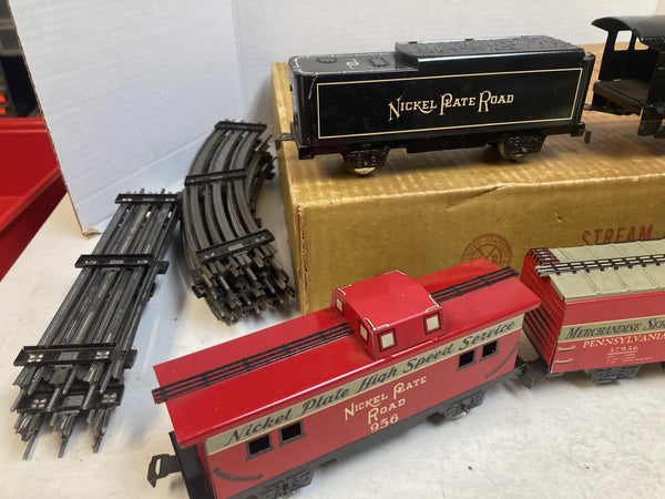 Vintage Marx No. 10000 Nickel Plate Road Steam Train Set | Boxed | Excellent