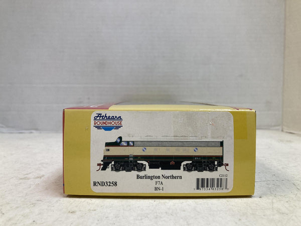 Athearn Roundhouse HO Burlington Northern F7A Locomotive BN-1 RND3258 Sealed