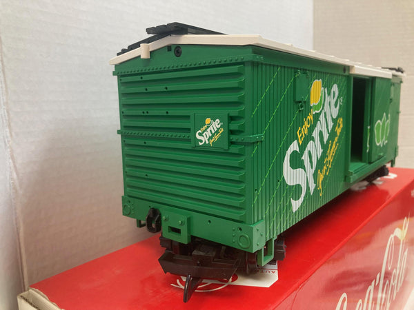 LGB Coca-Cola Sprite Edition #4090 G-Scale Boxcar – NOS, Mint in Box (1994)