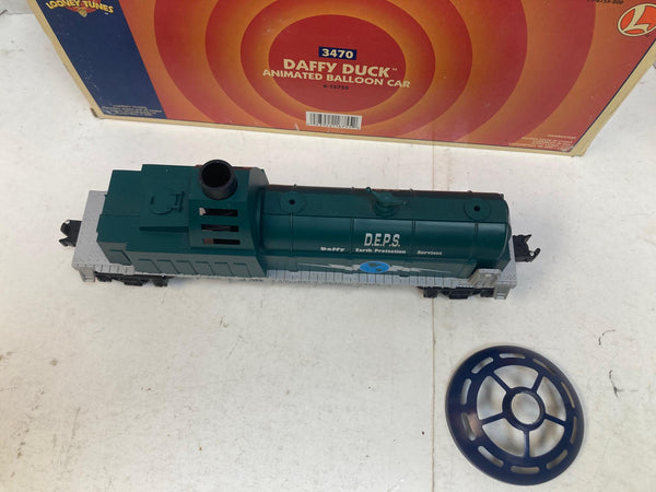 Lionel Vintage Daffy Duck Animated Balloon Train Car (6-16755) Missing Figurine and balloons