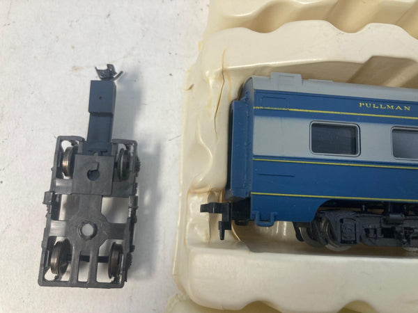 AHM HO Wabash/Indiana 3-Car Lot - "Paw Paw" Pullman - Kadees - 1935 Streamline