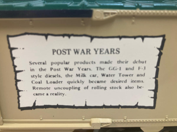Lionel Joshua Lionel Cowen Boxcar "The Post-War Years" 6-9432 w/Box Pre-Owned