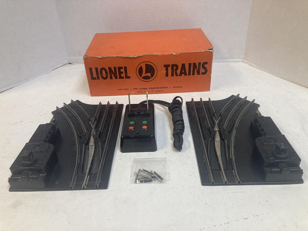 Vintage Lionel 1122 O-27 Remote Control Switch Pair (Left & Right) W/ Box