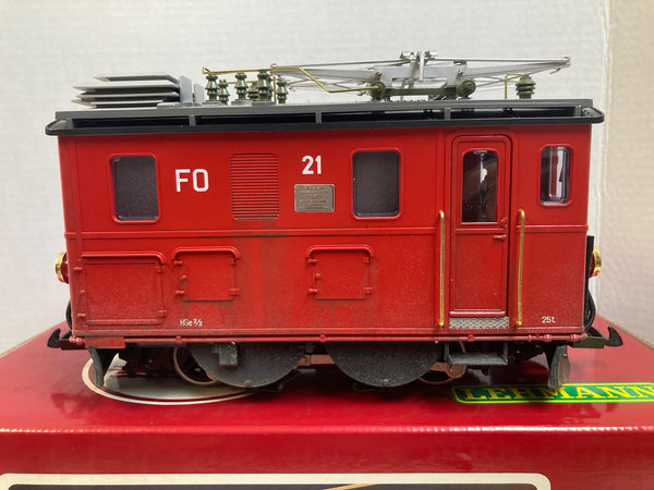 LGB 2046 Electric Locomotive G Scale – Lightly Weathered, Excellent Condition, Box Included