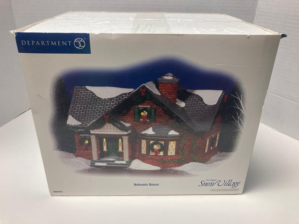 Department 56 The Original Snow Village "Nokomis House" (804442)