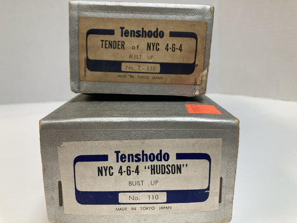 Tenshodo NYC 4-6-4 Hudson w/Tender Brass HO (No. 110 & T-110)