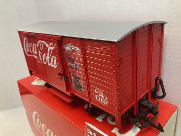 LGB Coca-Cola Sound Boxcar #45352 – G-Scale, NOS