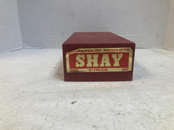 Vintage Roundhouse 360 HO Scale 2-Truck 42-Ton Shay Locomotive Kit Boxed