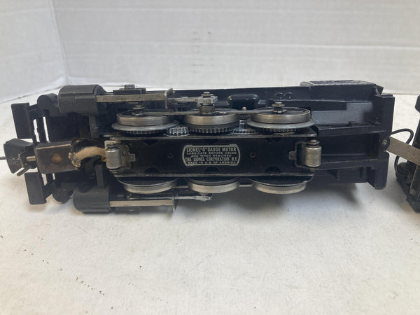 Vintage Lionel Lines #201 0-6-0 Bell Ringer Steam Locomotive & Tender - WORKS