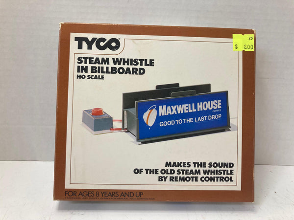 Tyco Steam Whistle In Billboard HO Scale No.934