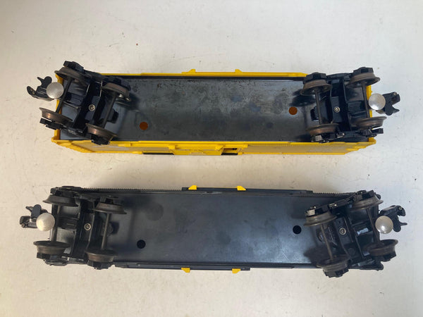 Lionel "C&O" Box Car Set of 2 - O Scale - Good