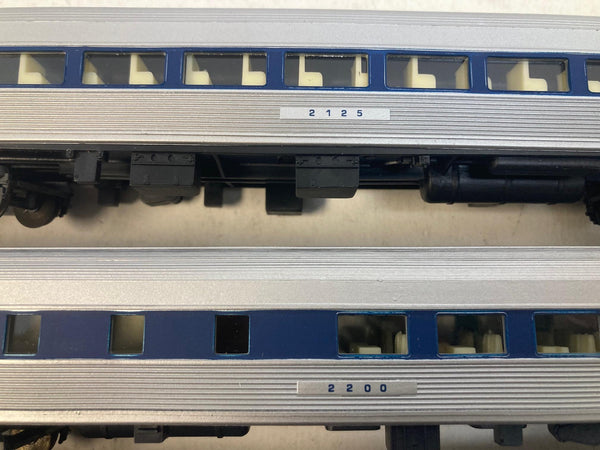 Model Power HO Canadian National 4-Car Budd Set - CN / VIA Rail Era - Interiors