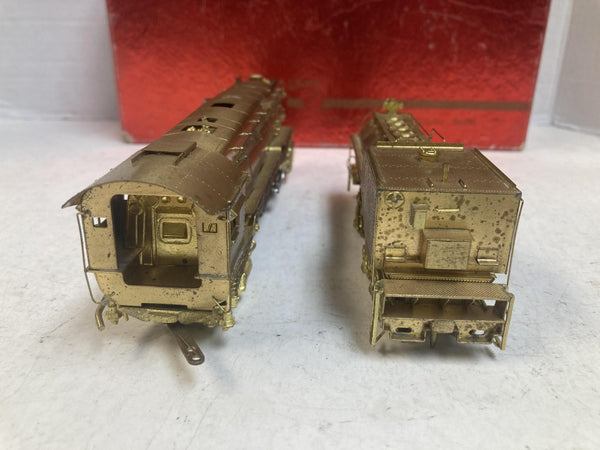 Katsumi HO Brass Southern Pacific MT-4 4-8-2 Steam Locomotive & Tender w/ Box