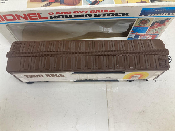Lionel 6-7514 Taco Bell Reefer Boxcar O Gauge - Great Condition - Appears Unused