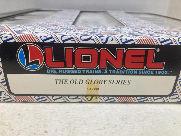 BRAND NEW Lionel 6-19599 Old Glory Series 3-Car Set (19516, 19517, 19518) | MINT O Gauge Patriotic