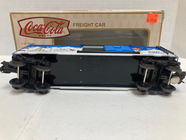 K-Line Coca-Cola Polar Bears & Seals Christmas Holiday O Scale Boxcar (K641-5107)