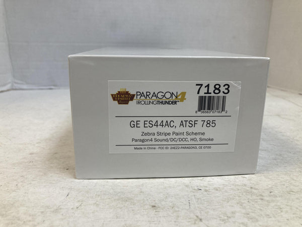 Broadway Limited Imports HO Scale GE ES44AC – Santa Fe (ATSF) #785 - Zebra Stripe