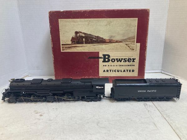 HO Brass/Die-Cast Bowser 4-6-6-4 Challenger – Articulated – Tested VG