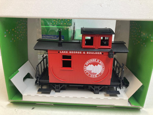 LGB G Scale Train Car Lot of 5 – 94969, 94869, 94065, 94805, 94059 – Good Condition, Boxes Worn