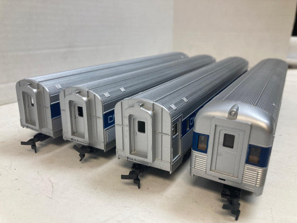 Model Power HO Canadian National 4-Car Budd Set - CN / VIA Rail Era - Interiors