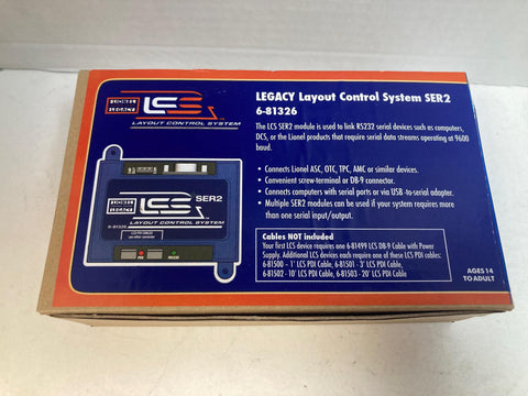 Lionel 6-81326 LCS Serial Converter 2 (SER2) *LNIB*
