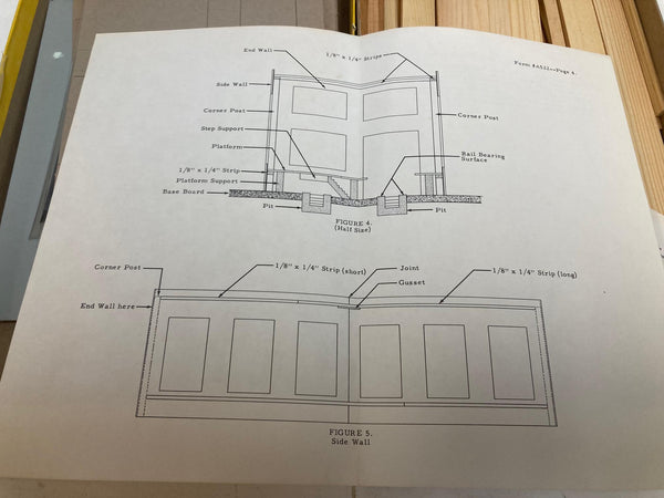 Suydam "Diesel House with interior" HO Building Kit 522 (check description before purchase)