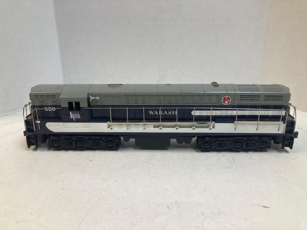 Williams O Gauge Wabash FM Train Master Diesel #550 - Dual Motor - Great Cond