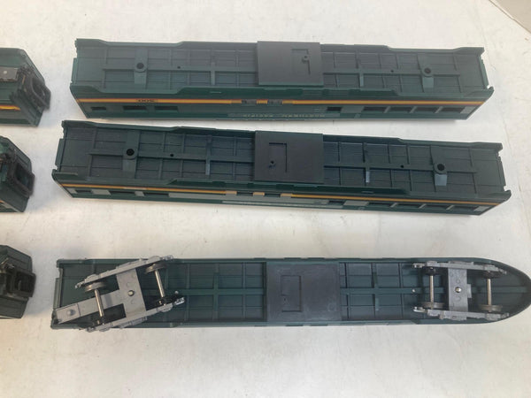 COMPLETE Lot of 6 Athearn Blue Box HO Northern Pacific Passenger Cars - 2 Kits + 4 Built