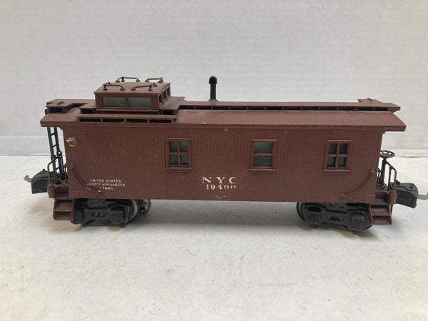 Prewar Lionel Lines 2957-7 New York Central Illuminated Caboose (#19400) "Read"