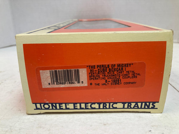 Lionel "The Perils of Mickey" Hi-Cube Boxcar 1 (6-19261) O Gauge