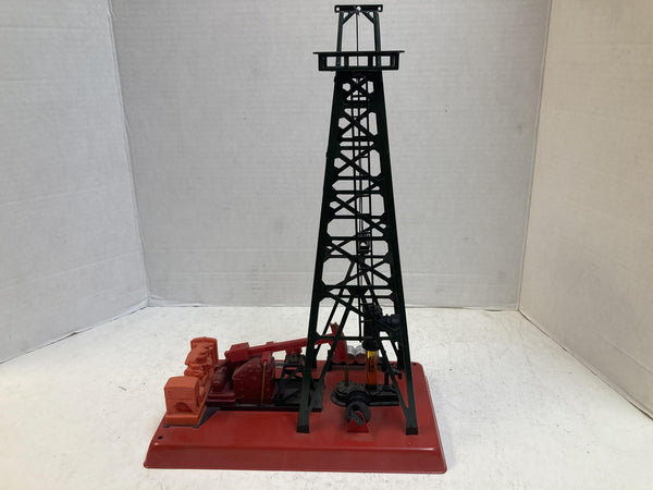Lionel No. 2305 Getty Operating Oil Derrick & Pumper w/ Barrels & Control Switch