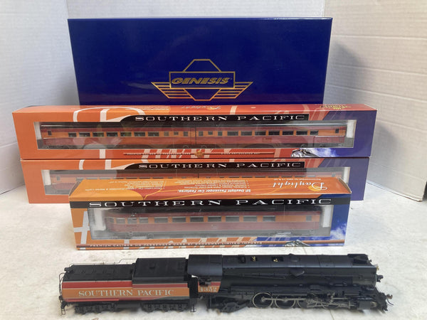 Athearn Genesis SP Mt-4 4-8-2 #4352 Sound + BLI Daylight Passenger Car Set HO Lot