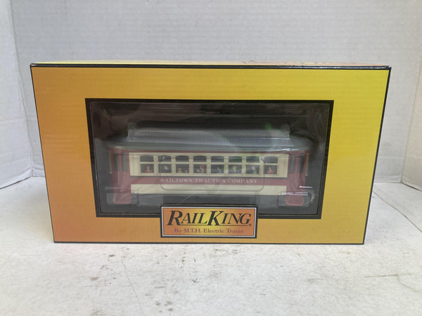 MTH RailKing 30-5260 Railtown Traction Co. Bump-n-Go Trolley O Gauge Brand New NIB