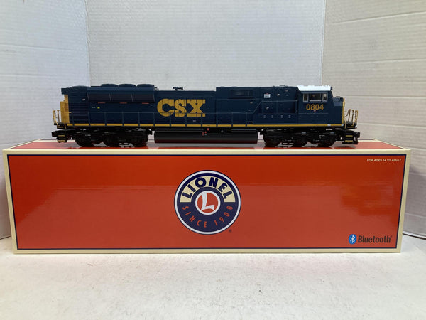 Lionel 2633481 CSX LEGACY SD80MAC Diesel Locomotive #0804 Bluetooth O Gauge